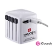 Skross WORLD USB töltő hálózati csatlakozó átalakító #01