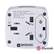 Skross WORLD USB töltő hálózati csatlakozó átalakító #05