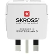 Skross beépített USB töltővel az Egyesült Királyságba utazóknak csatlakozó átalakító #01