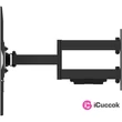 Stell SHO 3600 MK2 30"-60" VESA 400x400 Slim kihúzható fali konzol #02
