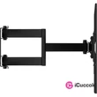 Stell SHO 3610 MK2 40"-70" VESA 600x400 slim kihúzható dupla karos fali konzol #04