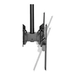 Stell SHO 3910 Dual 40"-70" VESA 600x400 dönthető, forgatható mennyezeti TV tartó #05