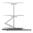 Stell SHO 7610 Slim 23"-70" VESA 400x400 két karos, dönthető, forgatható TV fali konzol #08