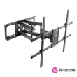 Stell SHO 8610  50"-100" VESA 600x600 dupla karos, dönthető, forgatható fali konzol #01
