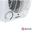 TOO FH-121 2000W fehér ventilátoros hősugárzó #04
