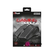 Trust GXT 101 Gav USB fekete gamer egér #03