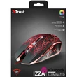 Trust GXT 105 Izza USB fekete gamer egér #03