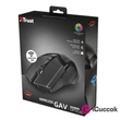 Trust GXT 103 Gav vezeték nélküli fekete gamer egér #05