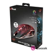 Trust GXT 107 Izza vezeték nélküli piros-fekete gamer egér #04