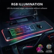 Trust GXT 764 Glide-Flex RGB  XXL világító fekete gamer egérpad #01