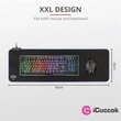 Trust GXT 764 Glide-Flex RGB  XXL világító fekete gamer egérpad #02
