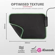 Trust GXT 765 Glide-Flex RGB világító fekete gamer egérpad #02