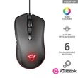 Trust GXT 930 Jacx RGB fekete gamer egér #01