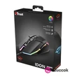 Trust GXT 950 Idon Illuminated RGB fekete gamer egér #05