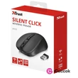 Trust Mydo Silent Click vezeték nélküli fekete egér #03