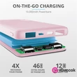 Trust Primo 10000mAh pink power bank #01