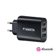 Varta 57958101401 univerzális 2x USB, Type C, 5,4 A fekete hálózati töltő #01