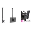 Vogels DCM1-22 PRO VESA 200X200 mennyezeti fekete TV állvány #01