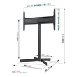 Vogels EFF8330 40"-65" VESA 800x450 padlóállvány #01