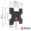 Vogels W50060 19"-43" VESA 200x200 fix fali konzol #01