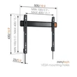 Vogels W50070 32"-55" VESA 400x400 fix fali konzol #01