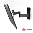 Vogels W53070 32"-55" VESA 400x400  dönthető és forgatható fekete fali konzol #02