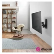 Vogels WALL3450 55"-100" VESA 800x450 dönthető és forgatható feketefali konzol #06