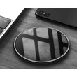 Extreme Qi univerzális vezeték nélküli töltő állomás - 10W - Extreme WR-7 Wireless Charger - Qi szabványos - fekete