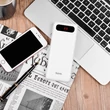 Univerzális hordozható, asztali akkumulátor töltő - HOCO Mige B20A Power Bank - 2xUSB - 20.000 mAh - fehér
