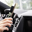 Borofone univerzális szellőzőrácsba illeszthető mágneses PDA/GSM autós tartó - Borofone BH12 Air Outlet Magnetic In-Car Holder - fekete/piros
