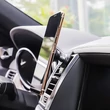 Borofone univerzális szellőzőrácsba illeszthető mágneses PDA/GSM autós tartó - Borofone BH12 Air Outlet Magnetic In-Car Holder - fekete/piros