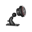 Borofone univerzális műszerfalra helyezhető mágneses PDA/GSM autós tartó - Borofone BH13 Center Console In-car Holder - fekete/piros