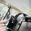 Borofone univerzális műszerfalra helyezhető mágneses PDA/GSM autós tartó - Borofone BH17 Center Console In-car Holder - fekete