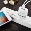 HOCO hálózati töltő adapter + lightning kábel - 5V/1A - HOCO C11 - fehér