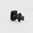 Univerzális szellőzőrácsba illeszthető mágneses PDA/GSM autós tartó - HOCO CA23 Lotto Series Magnetic Air Outlet Holder - fekete