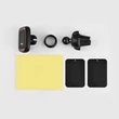 Univerzális szellőzőrácsba illeszthető mágneses PDA/GSM autós tartó - HOCO CA23 Lotto Series Magnetic Air Outlet Holder - fekete