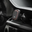 Univerzális szellőzőrácsba illeszthető mágneses PDA/GSM autós tartó - HOCO CA23 Lotto Series Magnetic Air Outlet Holder - fekete