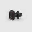 Univerzális szellőzőrácsba illeszthető mágneses PDA/GSM autós tartó - HOCO CA23 Lotto Series Magnetic Air Outlet Holder - fekete