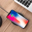 HOCO Qi univerzális vezeték nélküli töltő állomás - 5V/2A - HOCO CW14 Wireless Charger - fekete - Qi szabványos