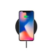 HOCO Qi univerzális vezeték nélküli töltő állomás - 5V/2A - HOCO CW6 Fast Transmission Wireless Rapid Charger - fekete - Qi szabványos