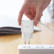 HOCO 2xUSB Lightning hálózati töltő - 5V/2,4A - HOCO C59A Mega Joy - fehér