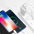 HOCO 2xUSB Lightning hálózati töltő - 5V/2,4A - HOCO C59A Mega Joy - fehér