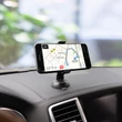 Univerzális műszerfalra/szélvédőre helyezhető PDA/GSM autós tartó - HOCO CA40 Car Holder - fekete