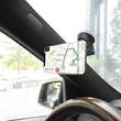 Univerzális műszerfalra/szélvédőre helyezhető mágneses PDA/GSM autós tartó - HOCO CA42 Cool Journey Super Magnetic Car Holder - fekete