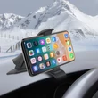 Univerzális műszerfalra helyezhető PDA/GSM autós tartó - HOCO CA50 In-Car Dashboard Phone Holder - fekete