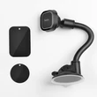 Univerzális szélvédőre helyezhető mágneses PDA/GSM autós tartó - HOCO CA55 Astute Series Windshield Magnetic Holder - fekete