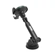 HOCO vezeték nélküli autós tartó/gyorstöltő - 10 W - HOCO CA60 Automatic Induction Wireless Fast Charging Car Holder - Qi szabványos - fekete