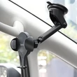HOCO vezeték nélküli autós tartó/gyorstöltő - 10 W - HOCO CA60 Automatic Induction Wireless Fast Charging Car Holder - Qi szabványos - fekete