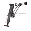 HOCO univerzális fejtámlára szerelhető telefon/tablet autós tartó 4 - 10,5" méretű készülékekhez - HOCO CA62 Backrest In-car Holder - fekete/ezüst
