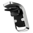 Univerzális szellőzőrácsba illeszthető mágneses PDA/GSM autós tartó - HOCO CA74 Universe Air Outlet Magnetic Car Holder - fekete/ezüst